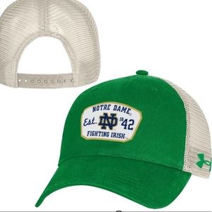 Under Armour University Of Norte Dame Trucker Hat 🆕